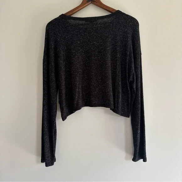 Sincerely Jules Crop Long Sleeve Top Large - Picture 3 of 4